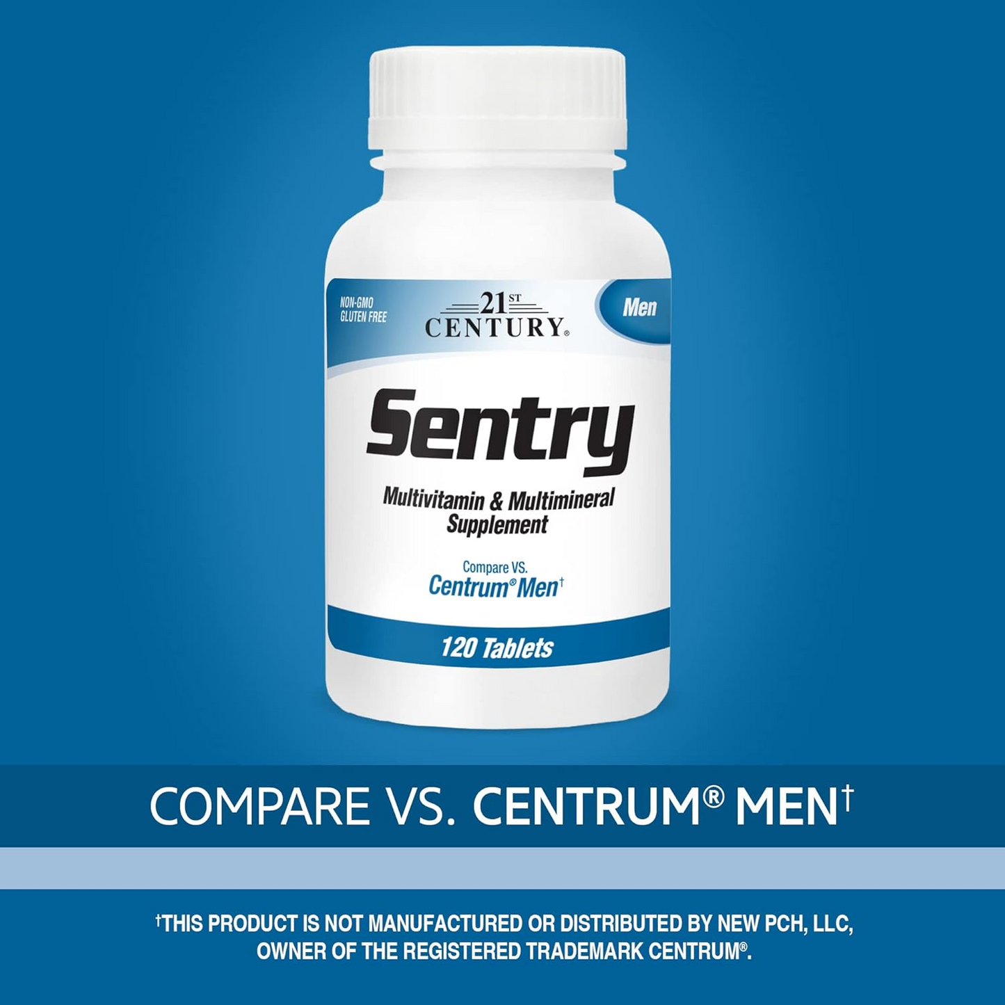 21st Century Sentry Men Multivitamin, 120 Count 21st Century