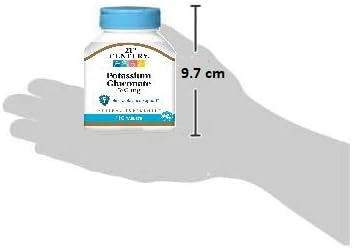 21st Century, Potassium Gluconate, 595 mg, 110 Tablets 21st Century