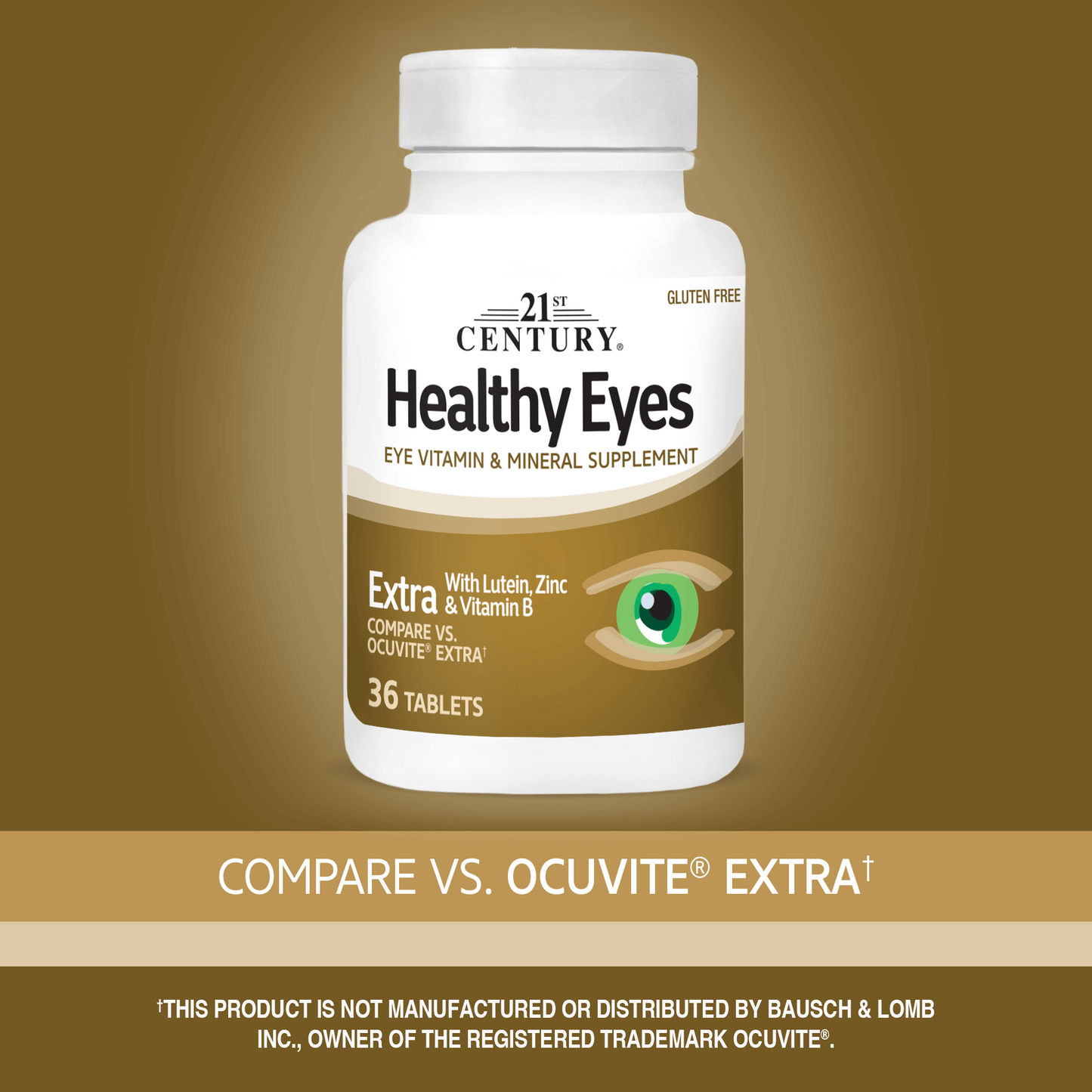 21st Century Healthcare, Eyes Extra Tablets, 36 Count 21st Century