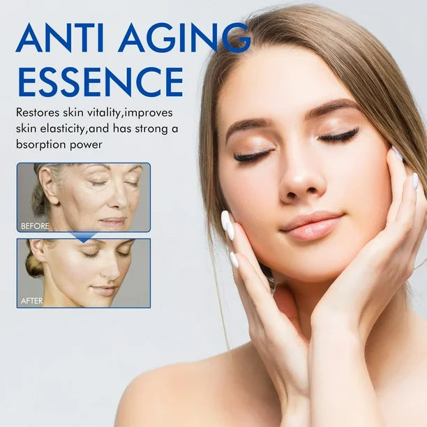 Botox Stock Solution Facial Serum, Botox Face Serum with Vitamin C, Instant Face Tightening, Anti Aging Serum for Reduce Fine Lines, Wrinkles, Plump Skin