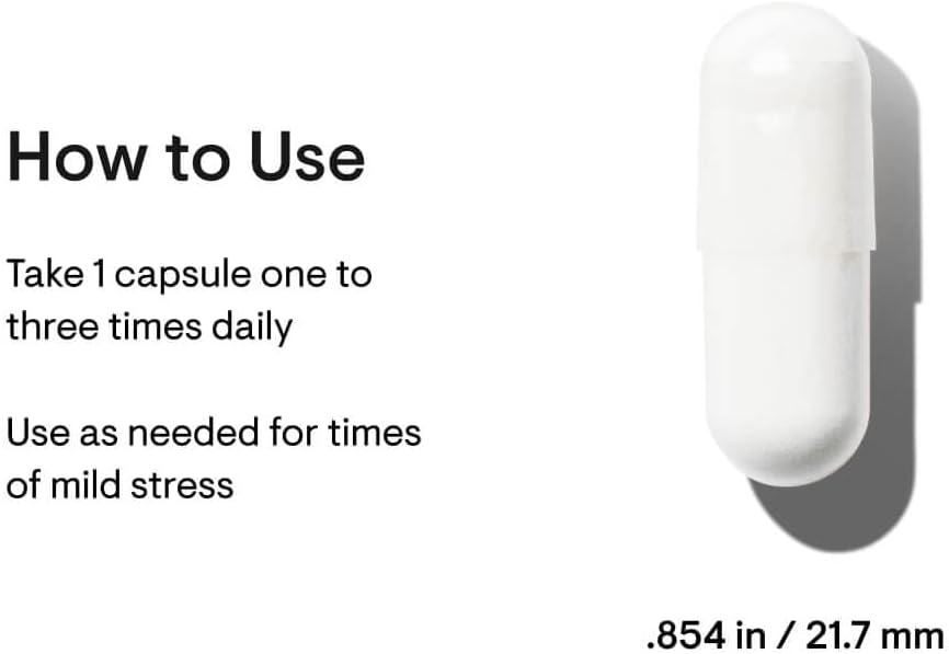 THORNE PharmaGABA-100, 60 Capsules