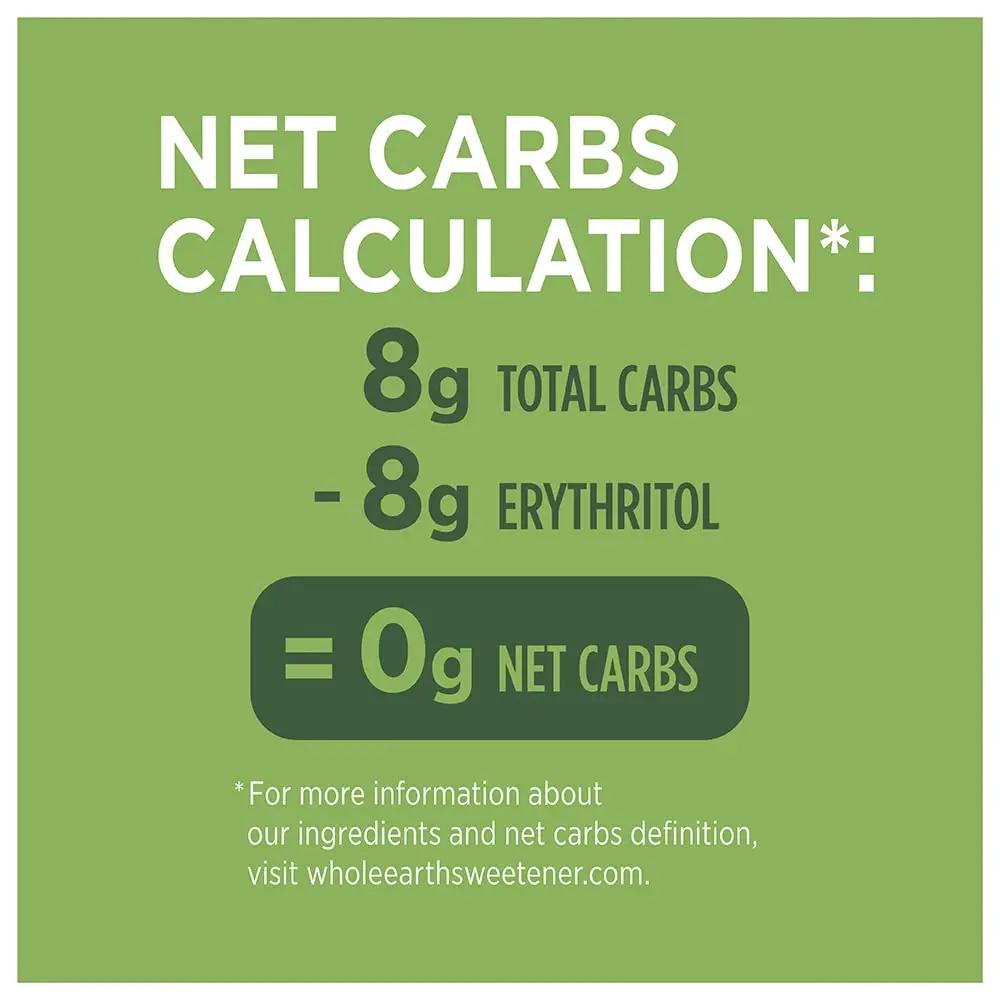 Whole Earth, Plant-Based Sugar Alternative - Golden Sweetener Erythritol & Monk Fruit, Zero Calories, No Artificial Colors and Keto Friendly (32Oz / 2Lb) WHOLE EARTH
