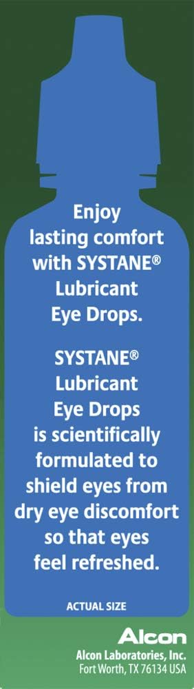 Systane Long Lasting Lubricant Eye Drops, 1 Fl. Oz (Pack of 1) Systane