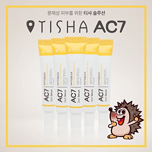 Tisha AC7 Micro-needle Pimple Serum | Blemish Remover | Zit Cream | Pimple Spot Treatment | Zit Remover | Pimple Cream | Skin Care for Troubled Skin | Natural Ingredients, 0.5 fl. oz.