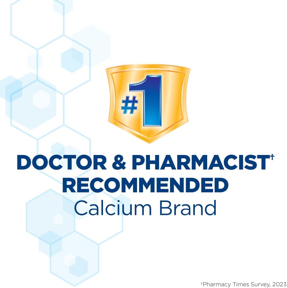 Citracal, Slow Release 1200, 1200 mg Calcium Citrate and Calcium Carbonate Blend with 1000 IU Vitamin D3, Bone Health Supplement for Adults, Once Daily Caplets, 185 Count CITRACAL