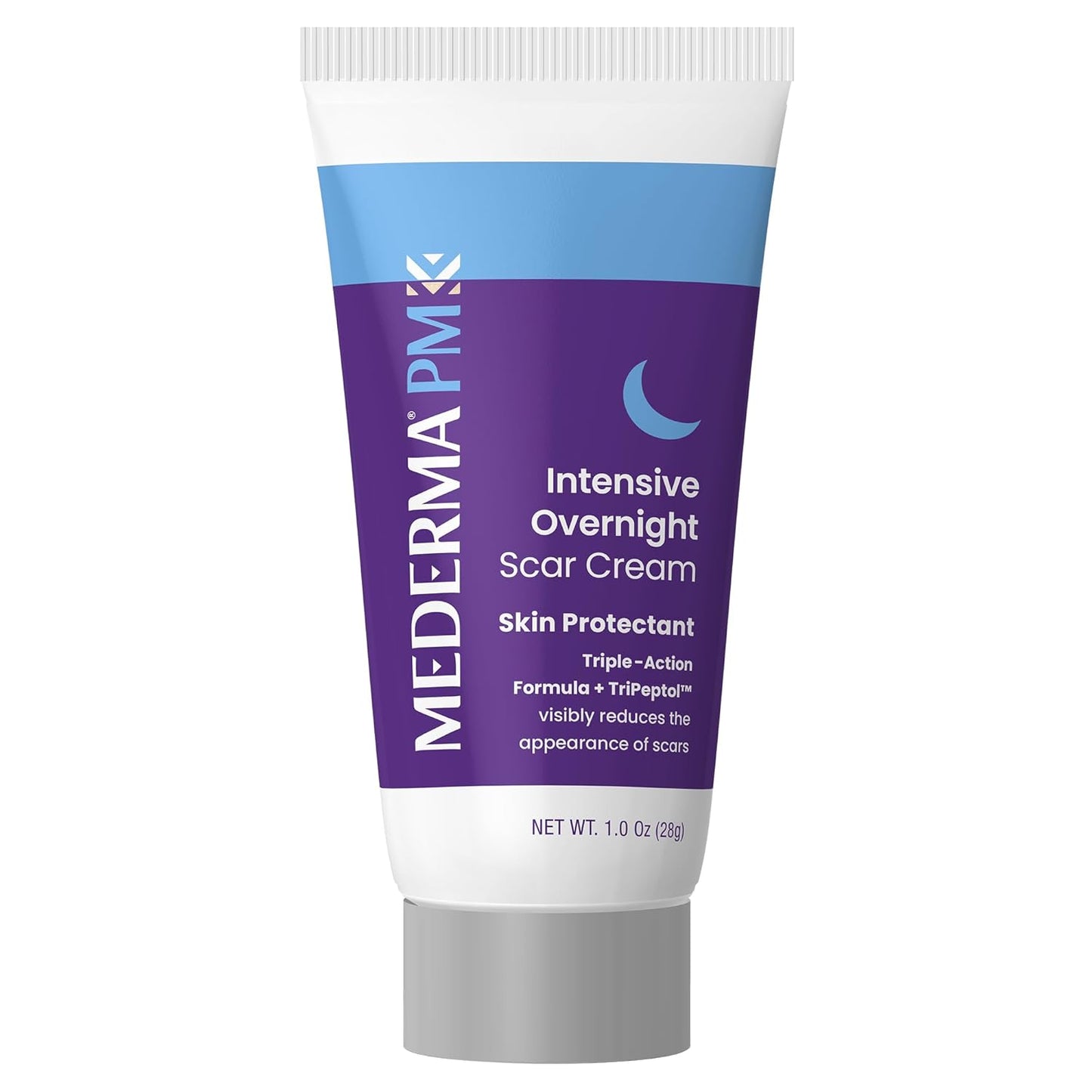 Mederma PM Intensive Overnight Scar Cream - 1.0 oz (28g) Advanced Scar Treatment that Works with Skin's Nighttime Regenerative Activity