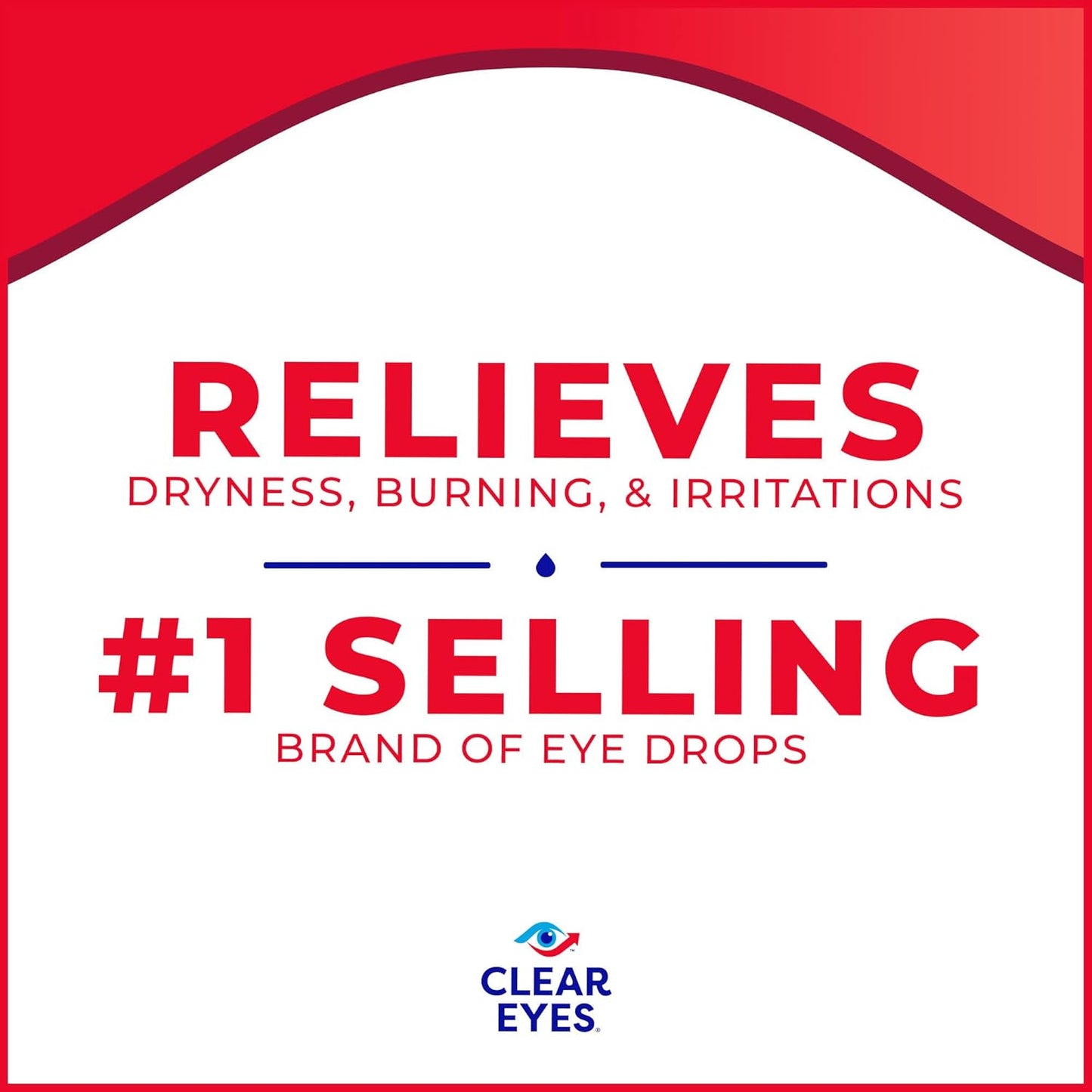 Clear Eyes Redness Eye Relief Eye Drops, 0.5 Fl Oz