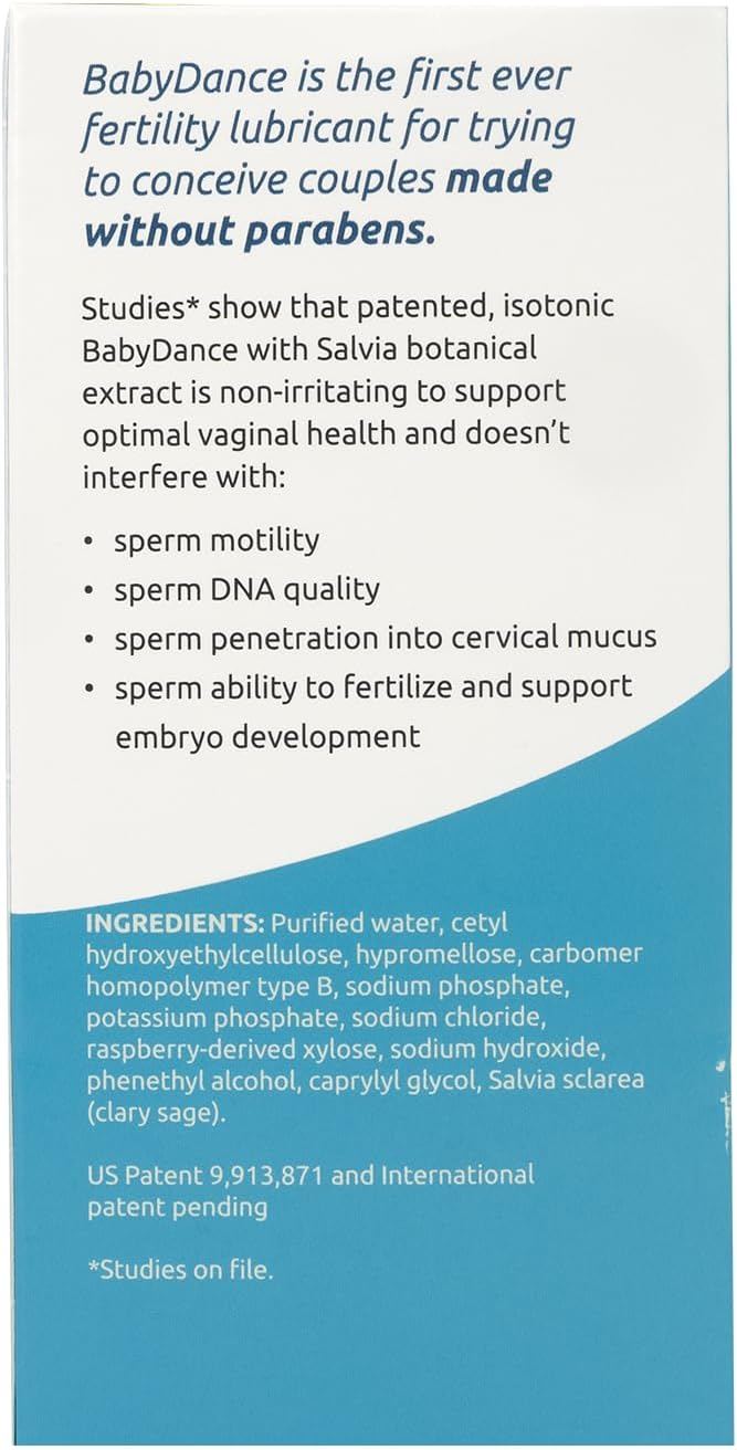 Fairhaven Health BabyDance Fertility Lubricant with 10 Single Use Applicators | for Men and Women Trying to Get Pregnant - 40 Grams Fairhaven Health