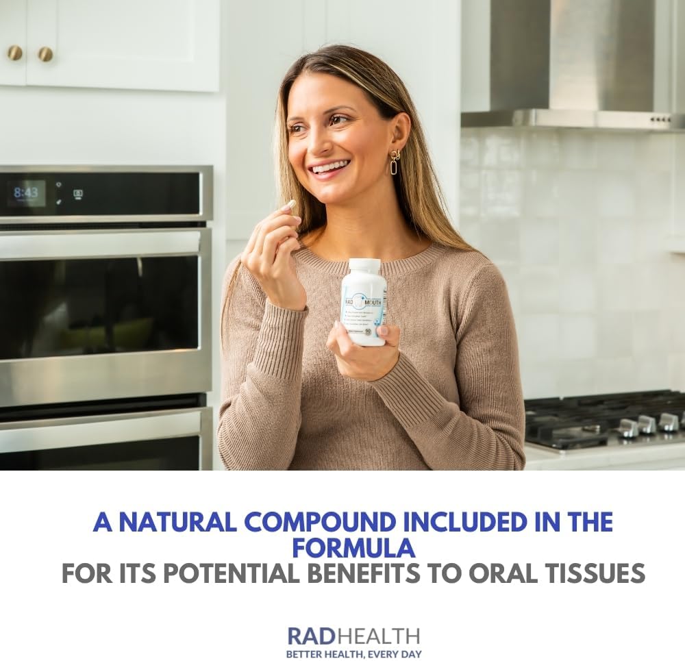 Rad Mouth Prevents Gum Recession, Strengthen Teeth, Teeth Sensitivity, Jaw Bone, Gums, Sensitivity Will be Reduced