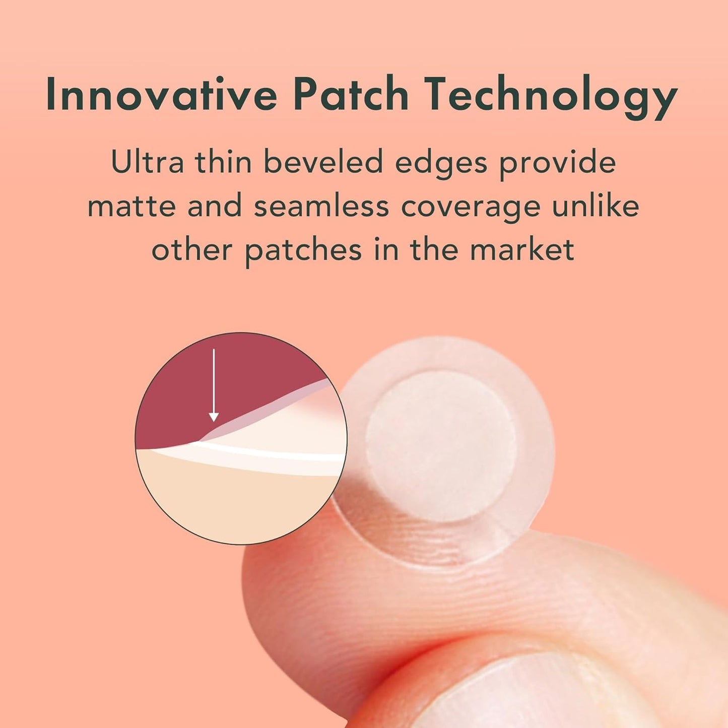 Rael Pimple Patches, Miracle Invisible Spot Cover - Hydrocolloid Acne Pimple Patches for Face, Blemishes and Zits Absorbing Patch, Breakouts Spot Treatment for Skin Care, Facial Stickers, 2 Sizes (96