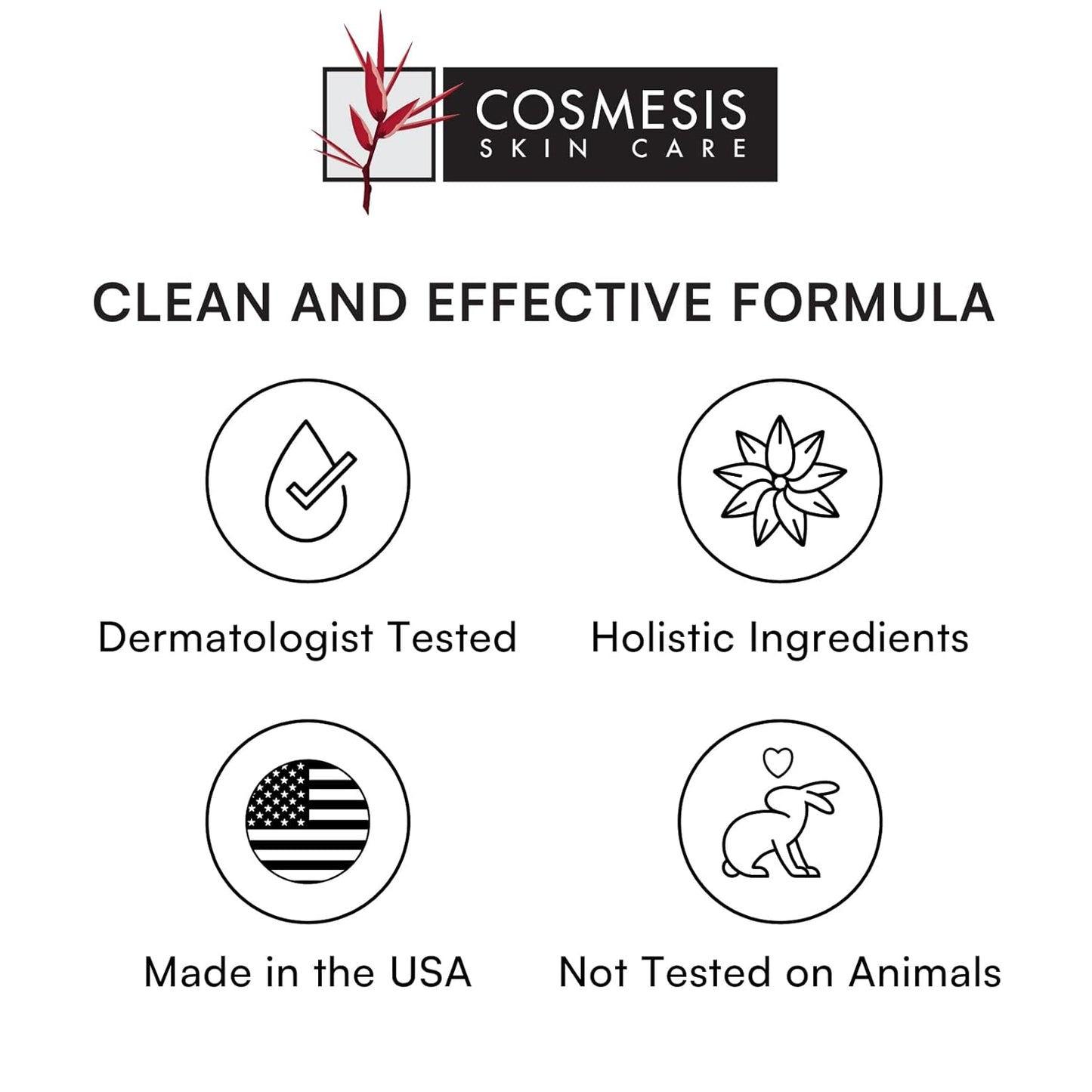 Cosmesis Resveratrol Anti-Oxidant Serum - Combat Aging with Antioxidants from Tea Polyphenols & Resveratrol - 1 Fl oz