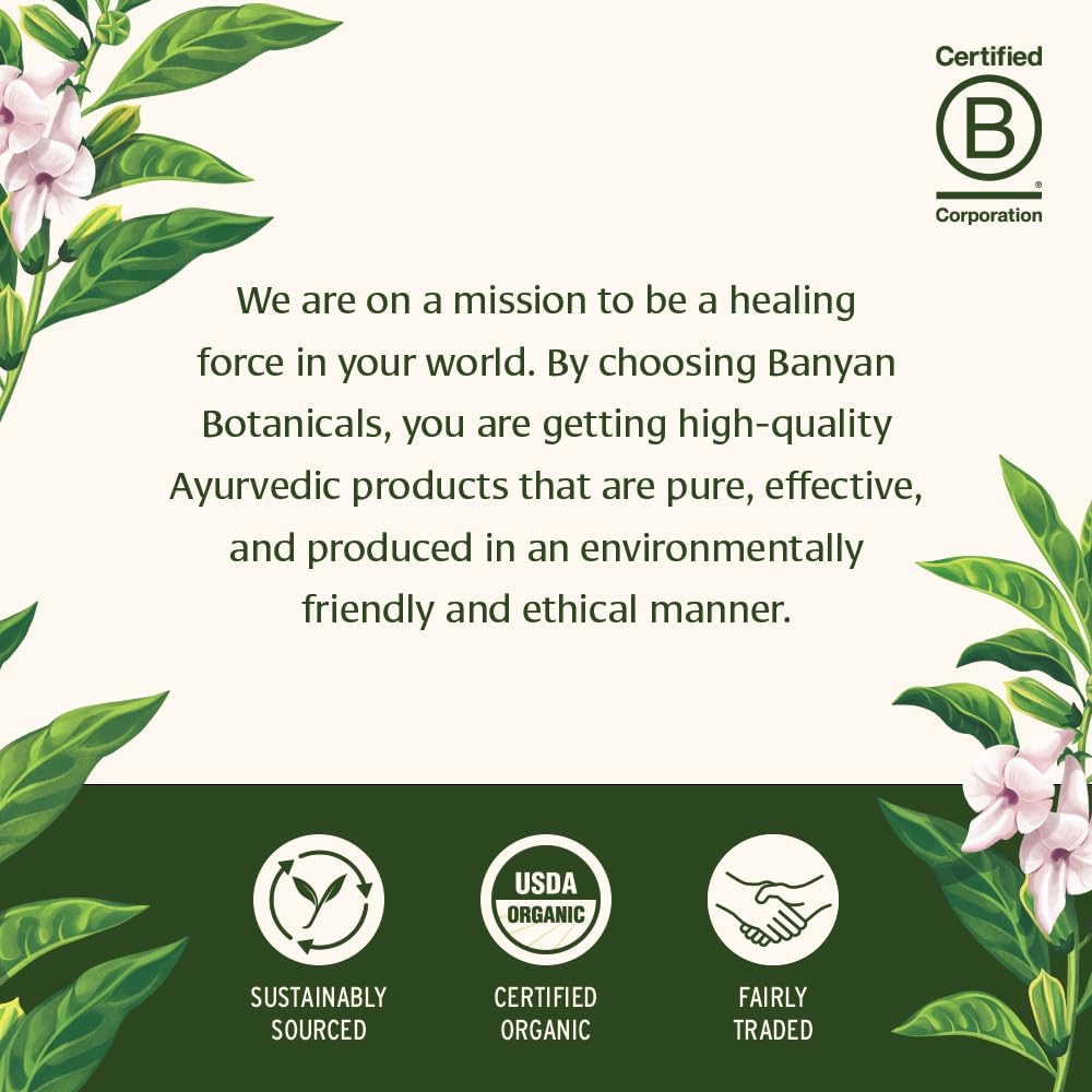 Banyan Botanicals Ear Oil – Organic Herbal Drops with Ashwagandha, Bilva & Garlic – Soothing and Comforting for The Ears – 1 oz – Non GMO Sustainably Sourced No Sting
