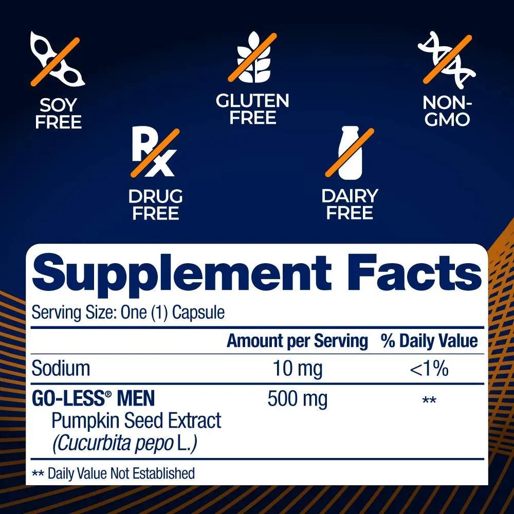 Azo Men Bladder Control, Daily Bladder Support Designed Specifically for Men Helps Maintain Healthy Bladder Control and Reduce Occasional Urgency AZO