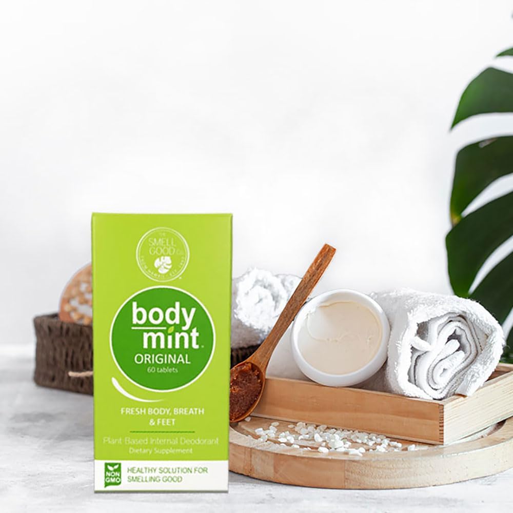 Body Mint Original | Chlorophyll Deodorizing Supplement for Full Body Freshness | 50 tabs
