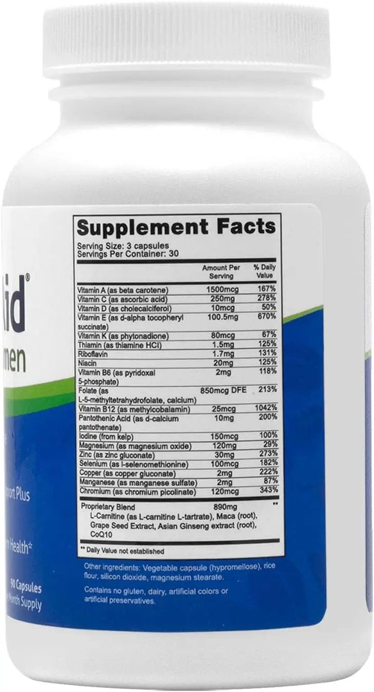 Fairhaven: FertilAid for Men - Male Fertility Supplement - Male Count and Motility Support - Targeted Fertility Ingredients and Men's Vitamin Blend, 90 Capsules, 1 Month Supply Fairhaven Health