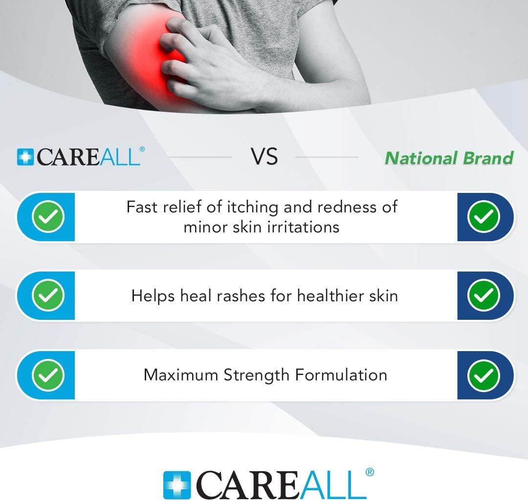CareAll Hydrocortisone 1%, 1oz Tube, Maximum Strength Anti-Itch Cream