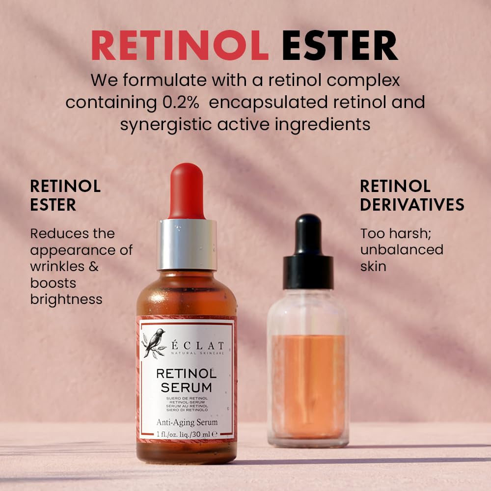 Retinol Serum for Face - 2.5% Resurfacing Retinol Serum - Dark Spot Scar Treatment Serum Retinol Face Serum Ordinary Serum Retin A Anti Wrinkle Serum Retnol Facial Retinol Serum