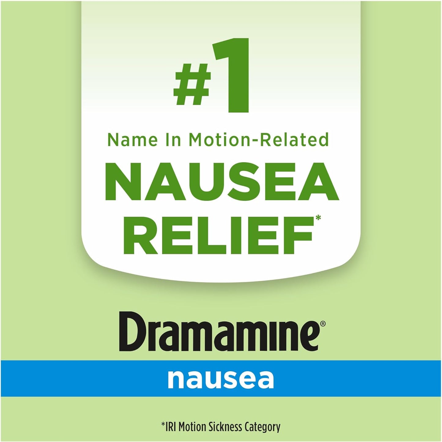 Dramamine Nausea Long Lasting, Nausea Relief, 10 Count
