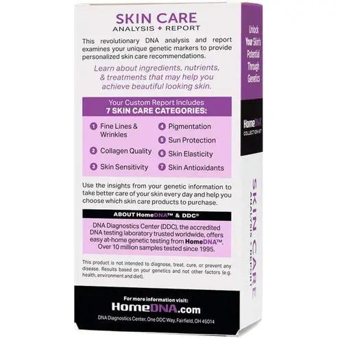 HomeDNA Skin Care at-Home DNA Test Kit | Lab Fees NOT Included | Kit ONLY HomeDNA