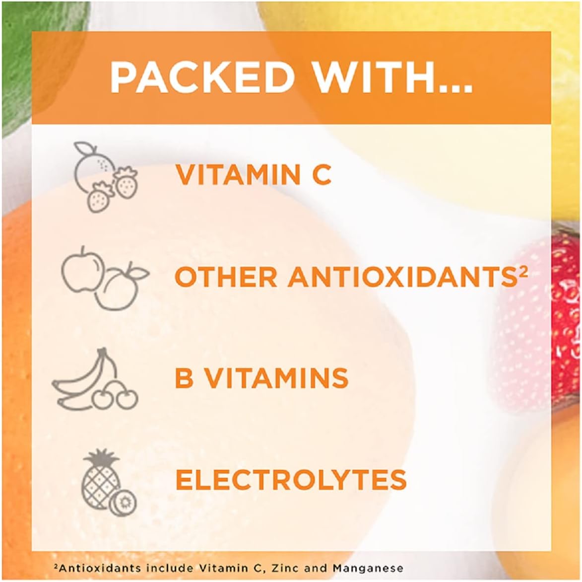 Emergen-C Immune+ Vitamin C 1000mg Powder, Plus Vitamin D And Zinc (Raspberry Flavor), Immune Support Dietary Supplement - 0.32 Ounce