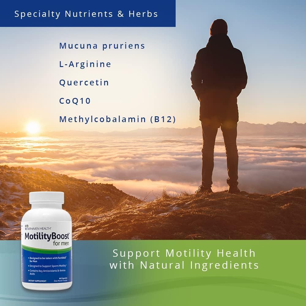 Fairhaven Health MotilityBoost for Men | 60 Capsules