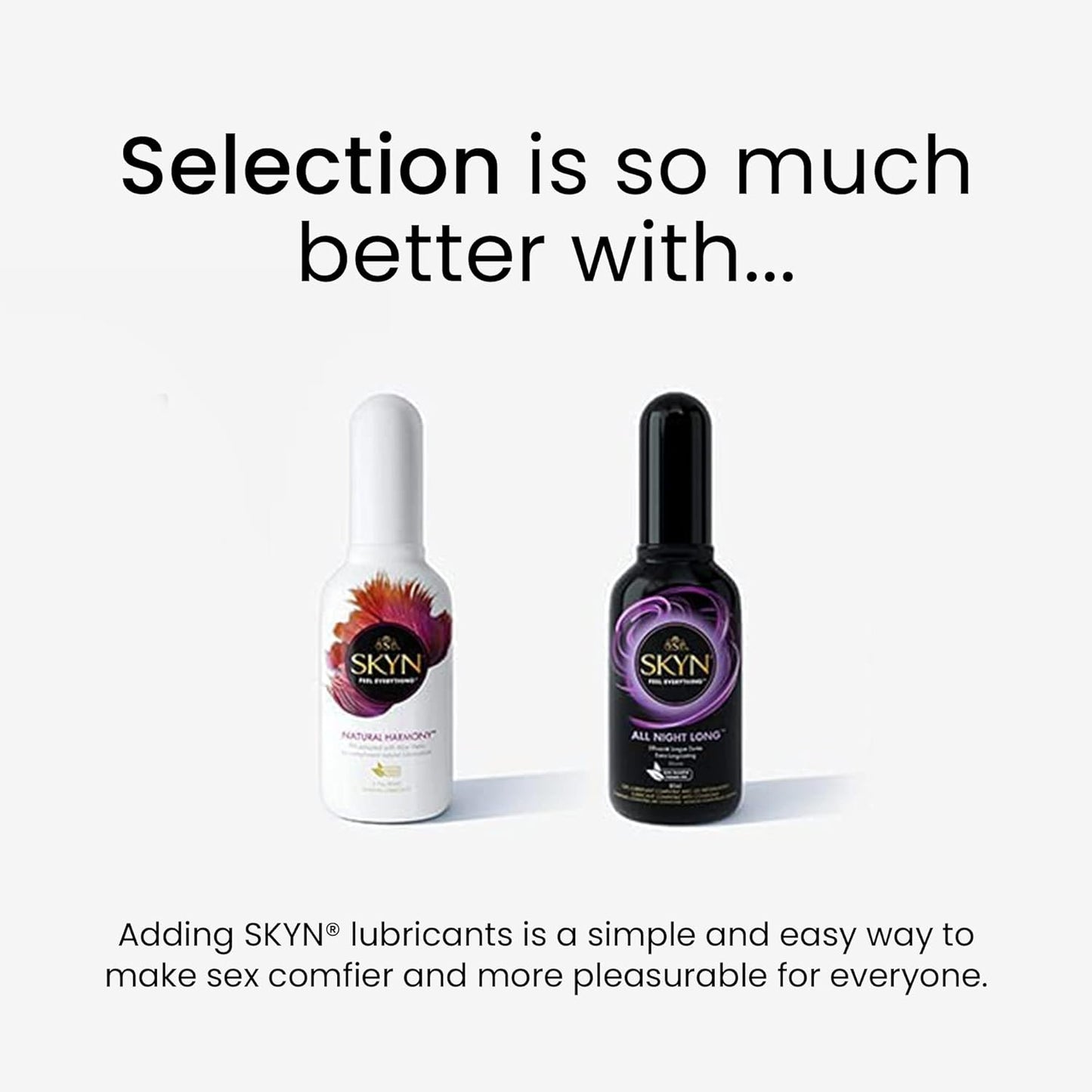 SKYN Selection Non-Latex Condoms - 12 Count; SKYN Original, Excitation, Elite & Elite Extra Lube LifeStyles