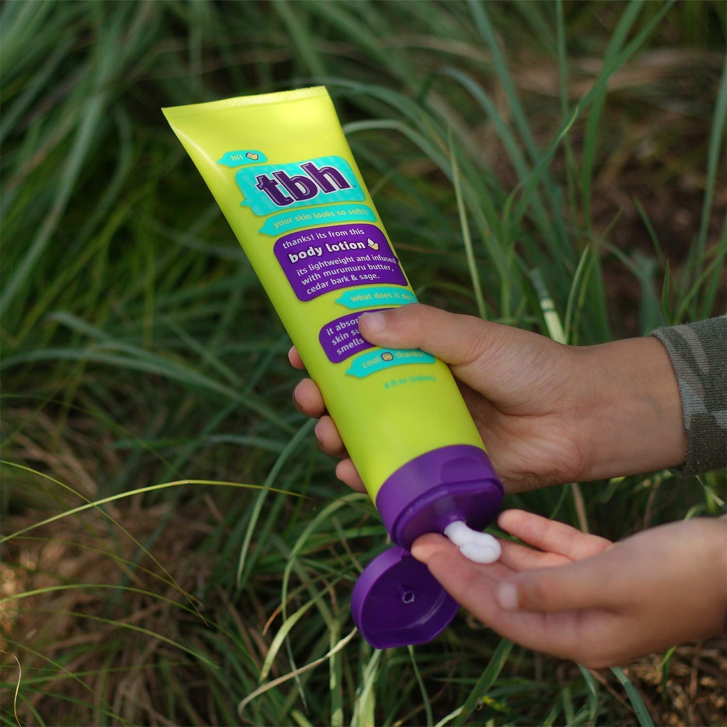 TBH Kids Body Lotion for Teen Girls and Boys For Dry Skin - Non-Greasy & Hydrating Kids Lotion - Made with Natural Ingredients in the USA – Sulfate, Paraben Free Lotion for Tweens and Kids- 8oz Fairy Tales