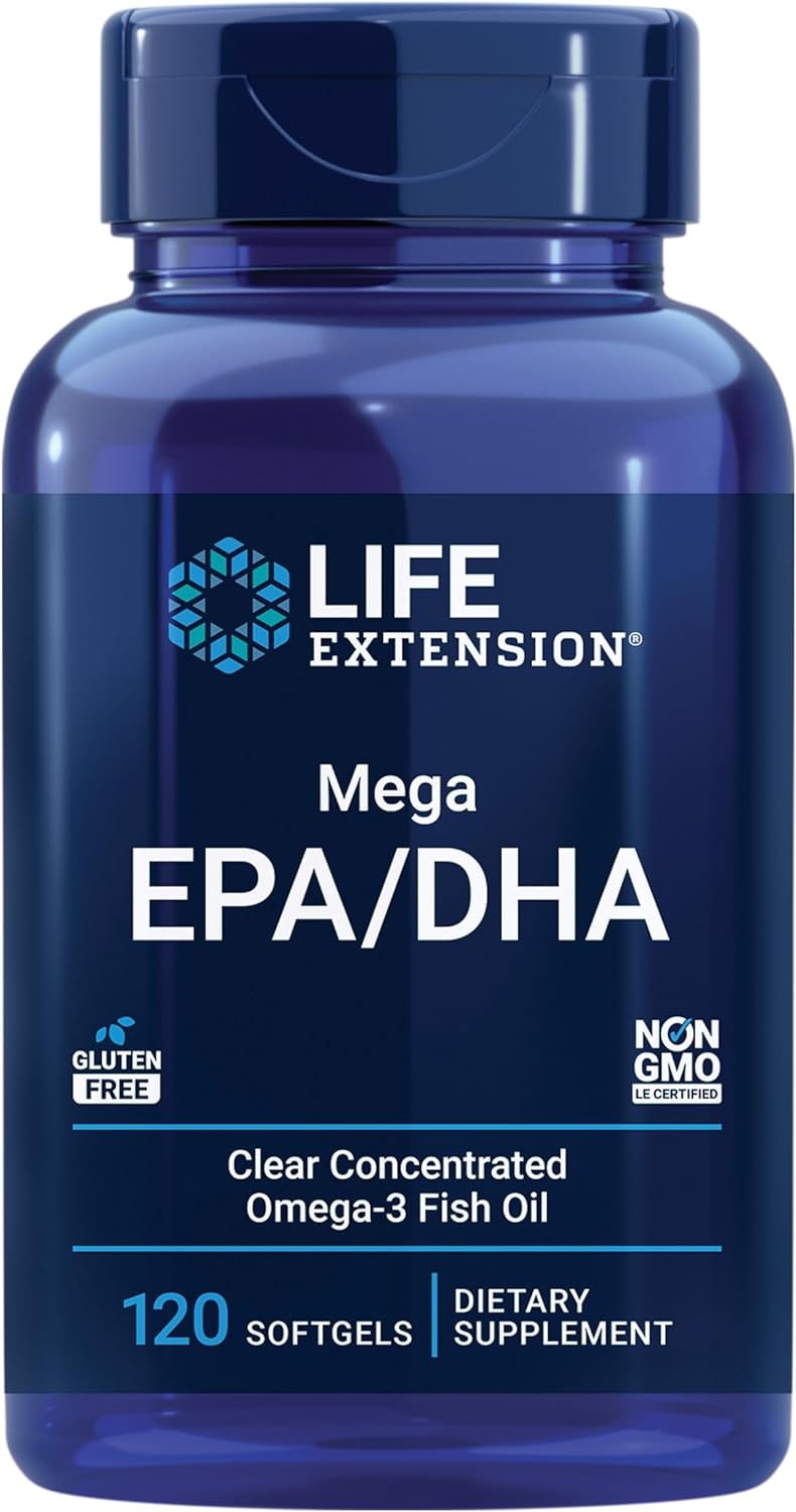 Life Extension, Mega EPA/DHA, 120 Softgels