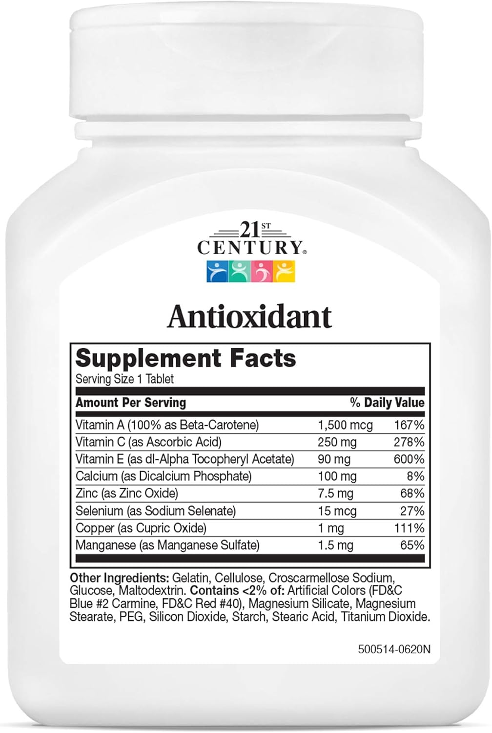 21st Century Ace Antioxidant Tablets, 75Count 21st Century