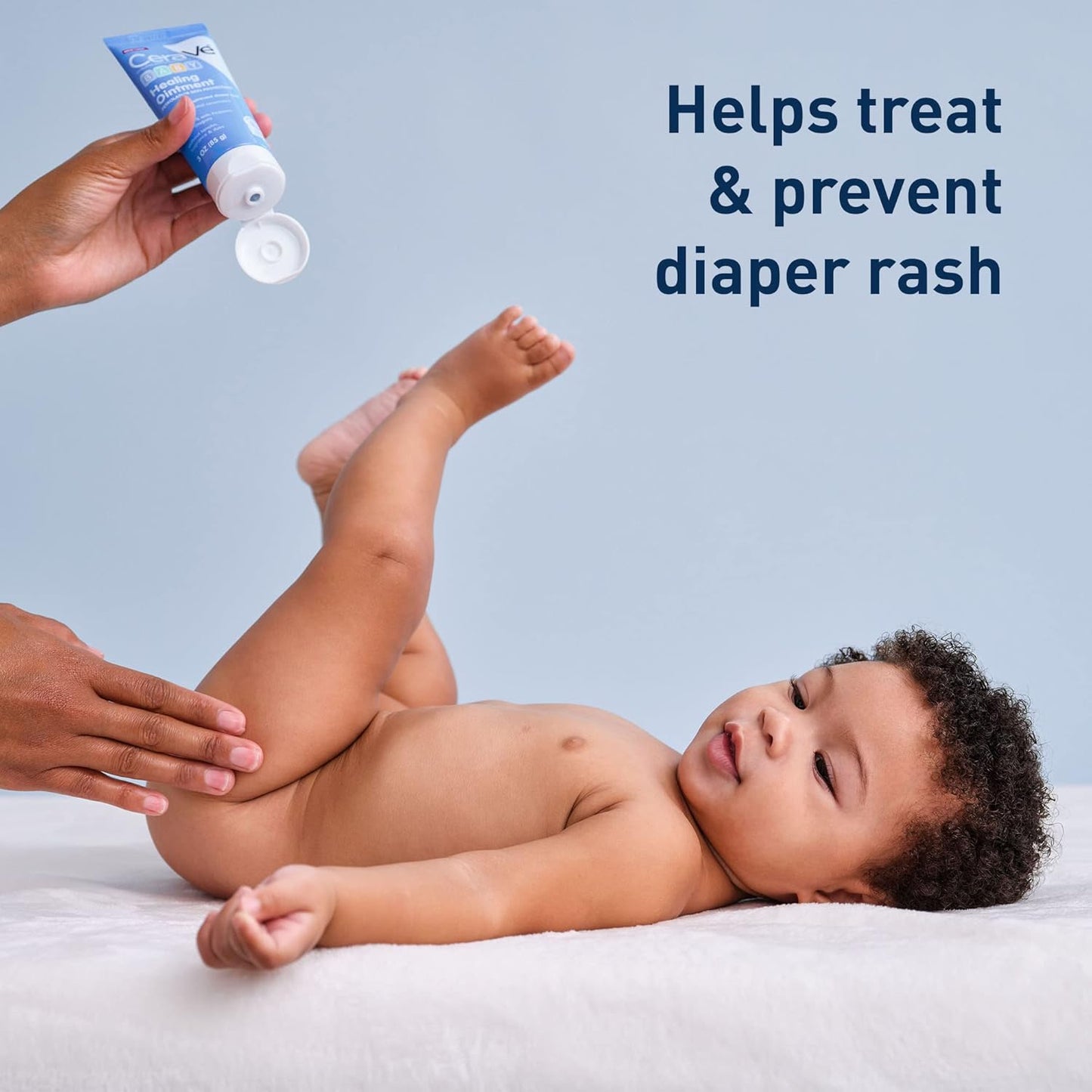 CeraVe Diaper Rash Cream | Baby Healing Ointment for Extra Dry, Cracked Skin | Diaper Cream with Ceramides & Vitamin E | Lanolin, Fragrance, Paraben