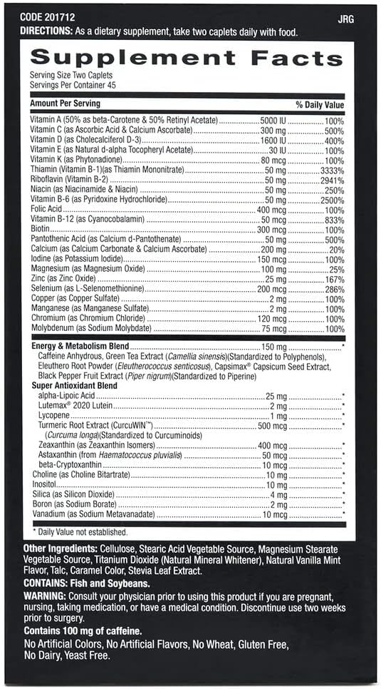 GNC Mega Men Energy Metabolism 90 Caplets