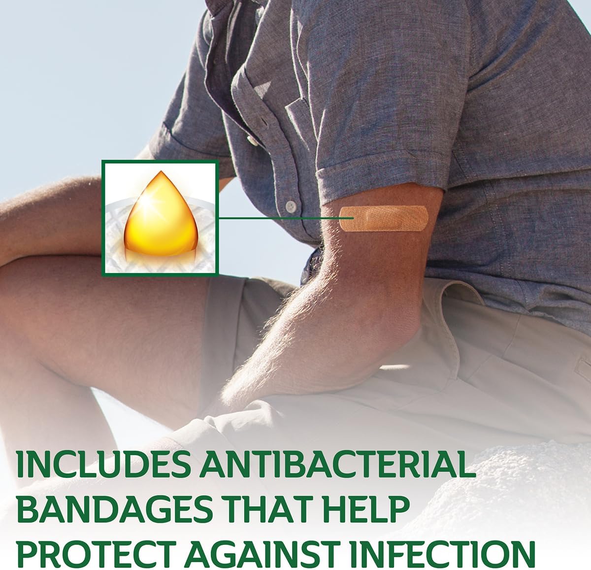 Curad Assorted Bandages Including Antibacterial, Heavy Duty, Fabric, and Waterproof Bandages, 300 Pieces Curad