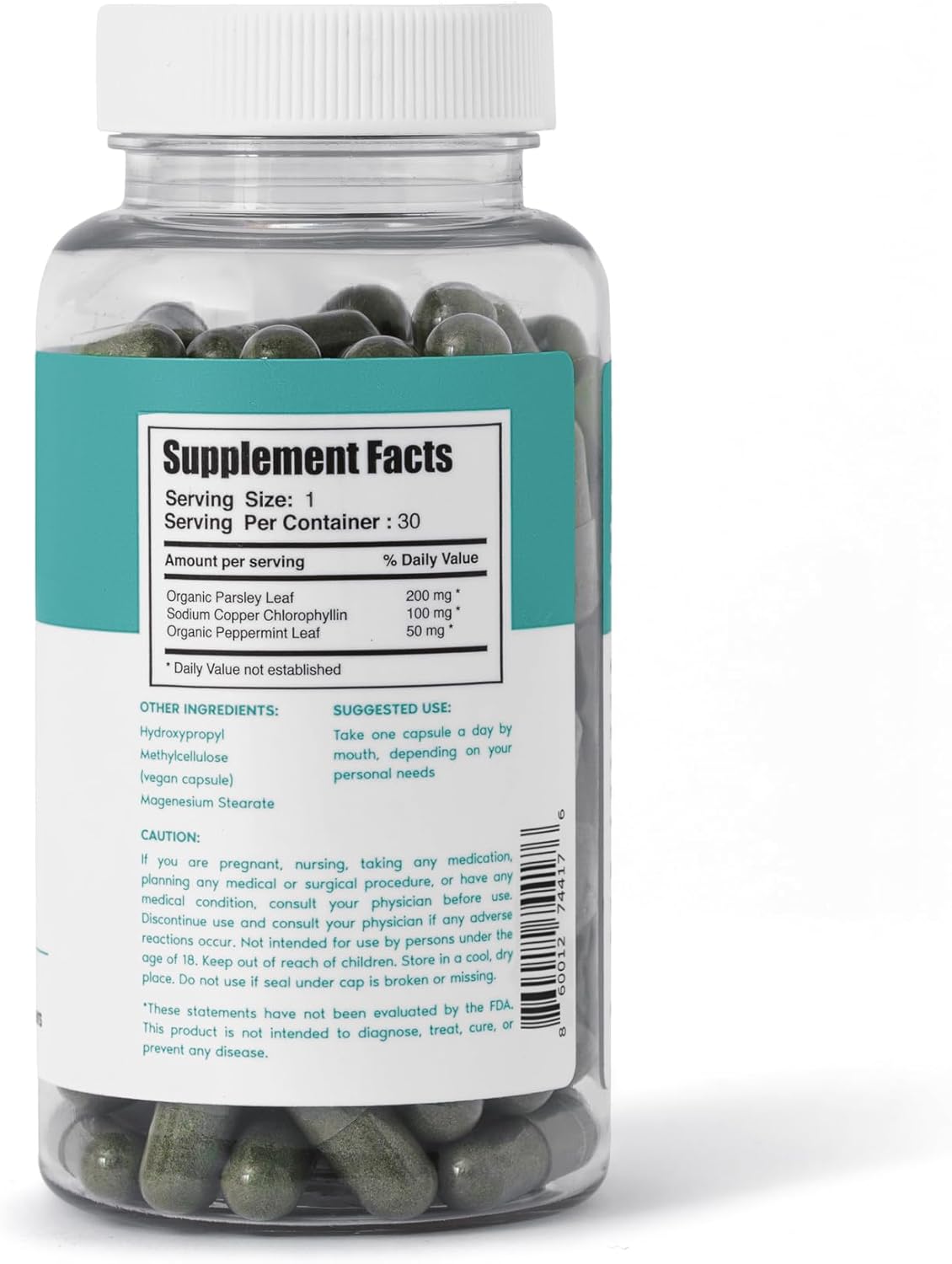 Her Fantasy Box | Body Magic Chlorophyll Capsules - 30 Vegan Capsules