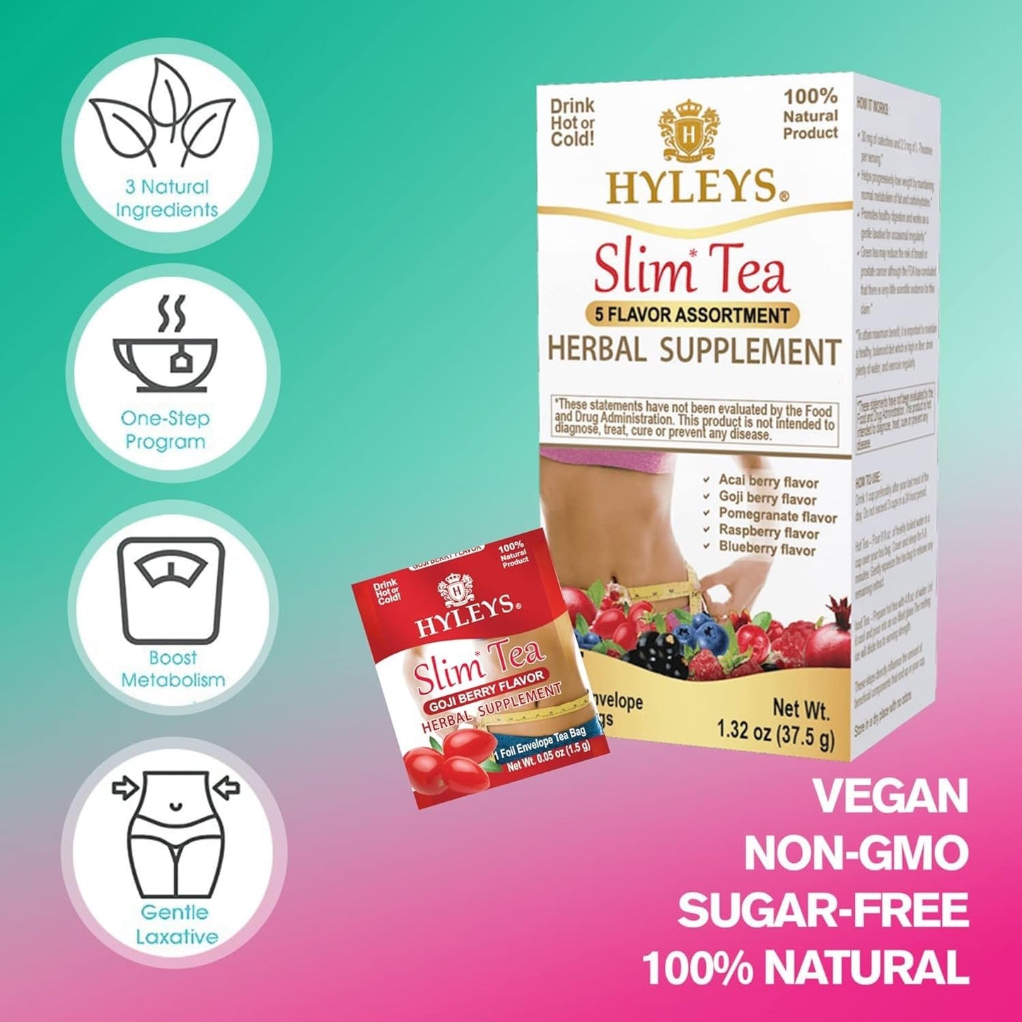 Hyleys Slim Tea - 25 Tea Bags