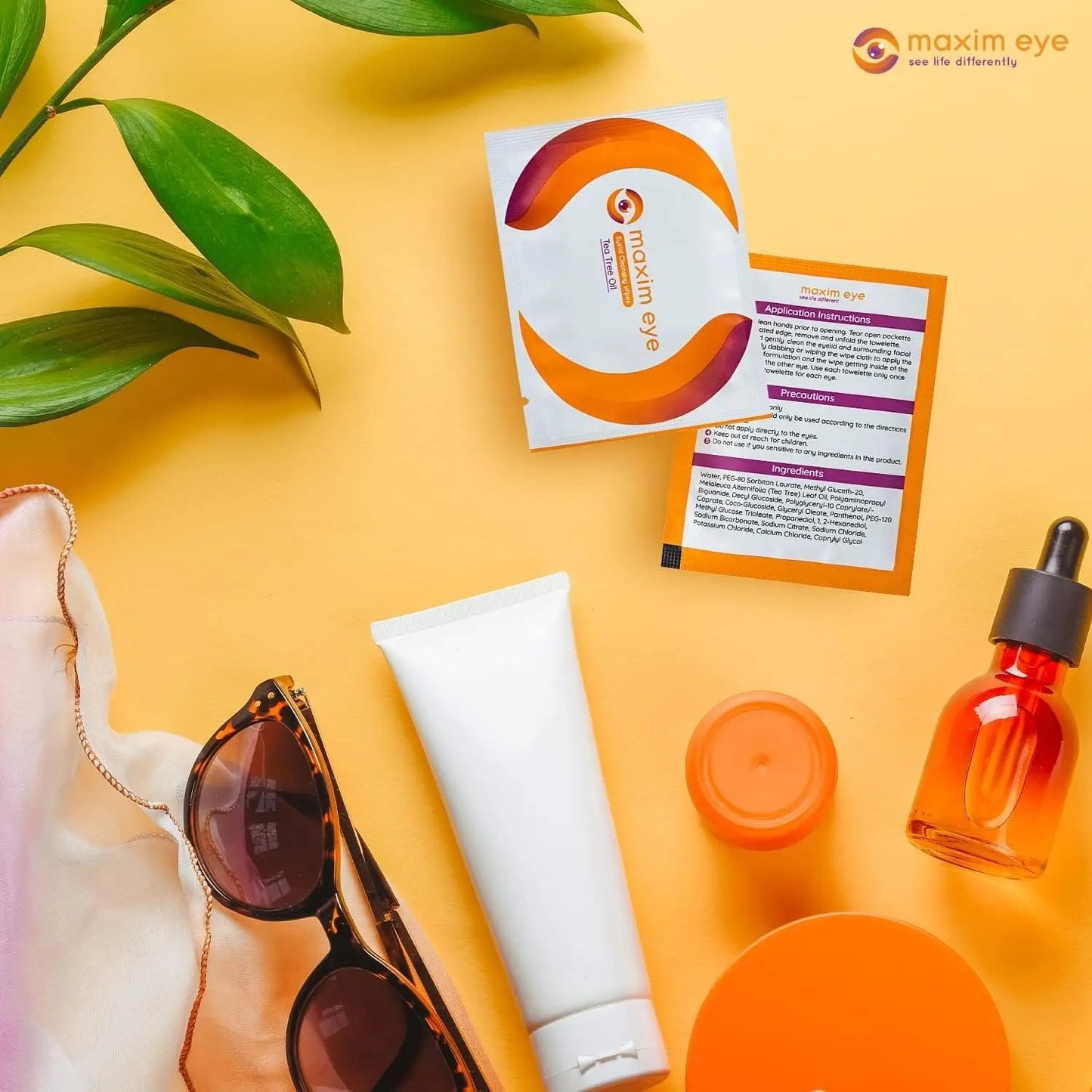 Blink-N-Clean Lens Drops 2 Pack Blink Eye Drops for Contact Lenses, 15 ml (Total 30 ml) Cleans & Moisturizes for Soft & RGP Lens Wearers Maxim Eye