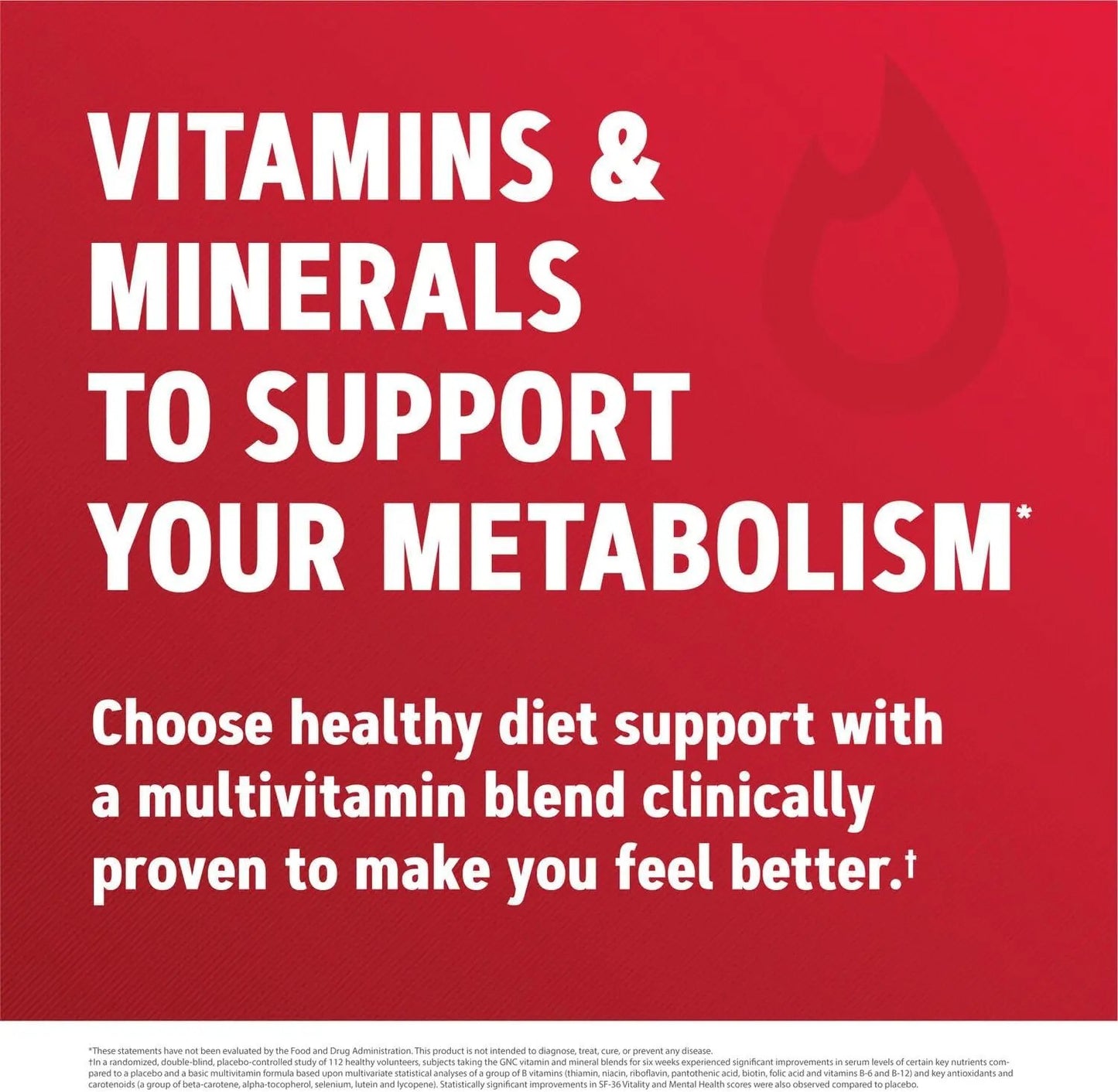 GNC Mega Men Energy Metabolism 90 Caplets GNC