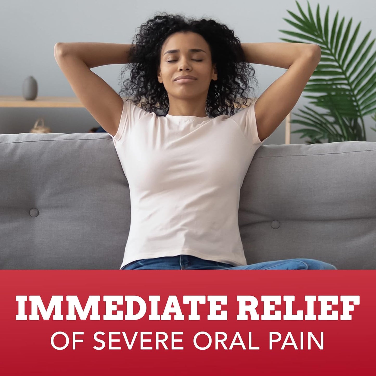 Orajel 4X for Toothache & Gum Pain: Severe Cream Tube 0.33oz