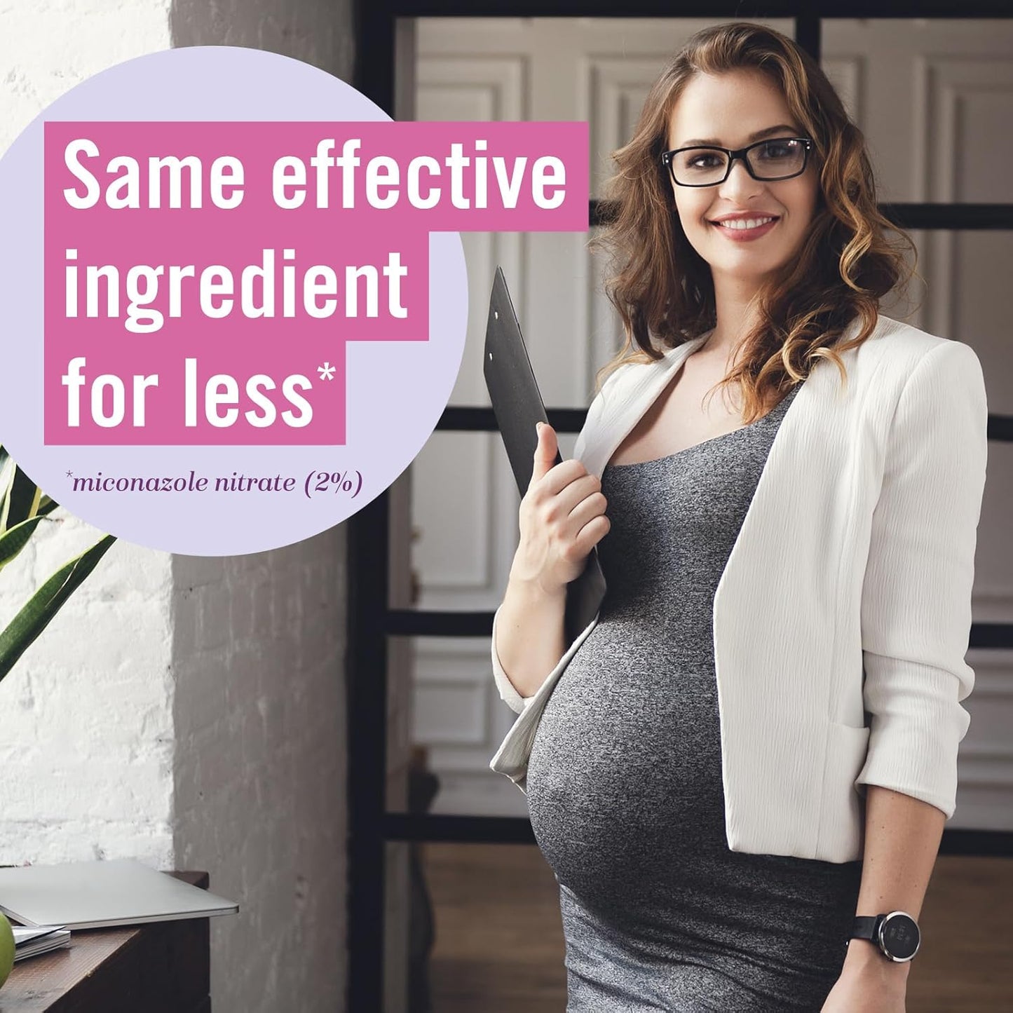 Vagisil Day Yeast Infection Treatment for Women, Helps Relieve External Itching and Irritation, Contains 2% External Miconazole Nitrate Cream