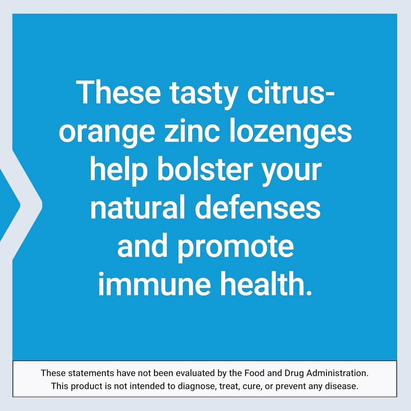 Life Extension Zinc – Citrus-Orange Flavor – 60 Vegetarian Lozenges