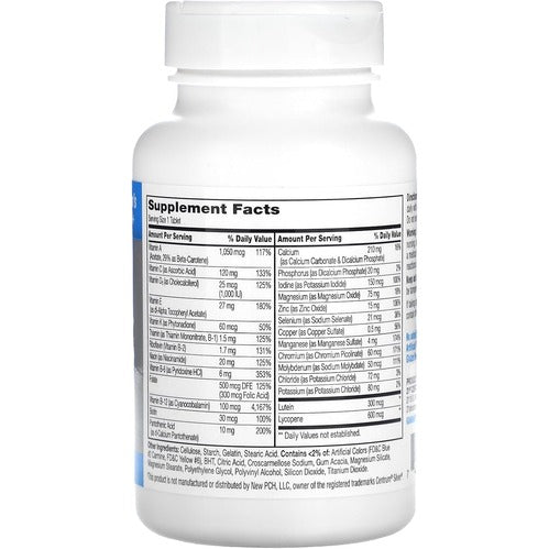 21st Century Sentry Senior Men 50Plus Tablets, White Unscented 100 Count