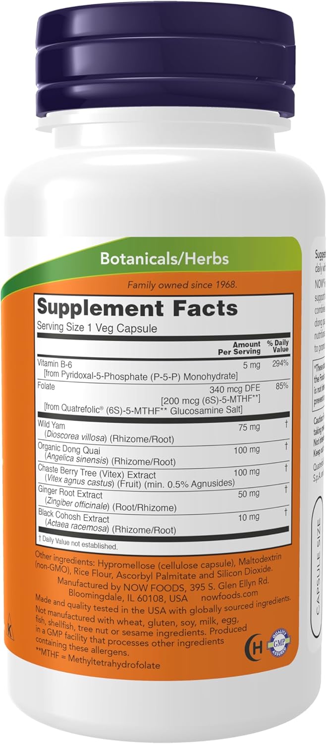 NOW Foods, Female Balance, 90 Veg Capsules