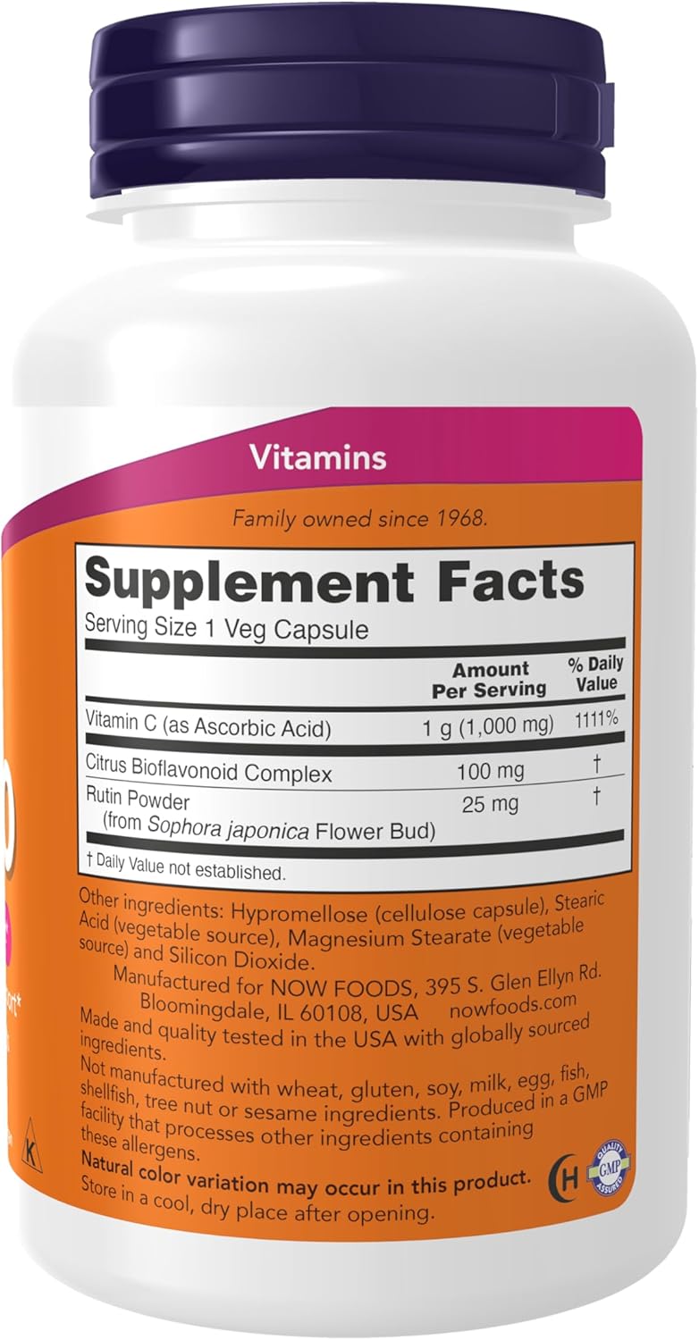 NOW Foods, C-1000, 100 Tablets