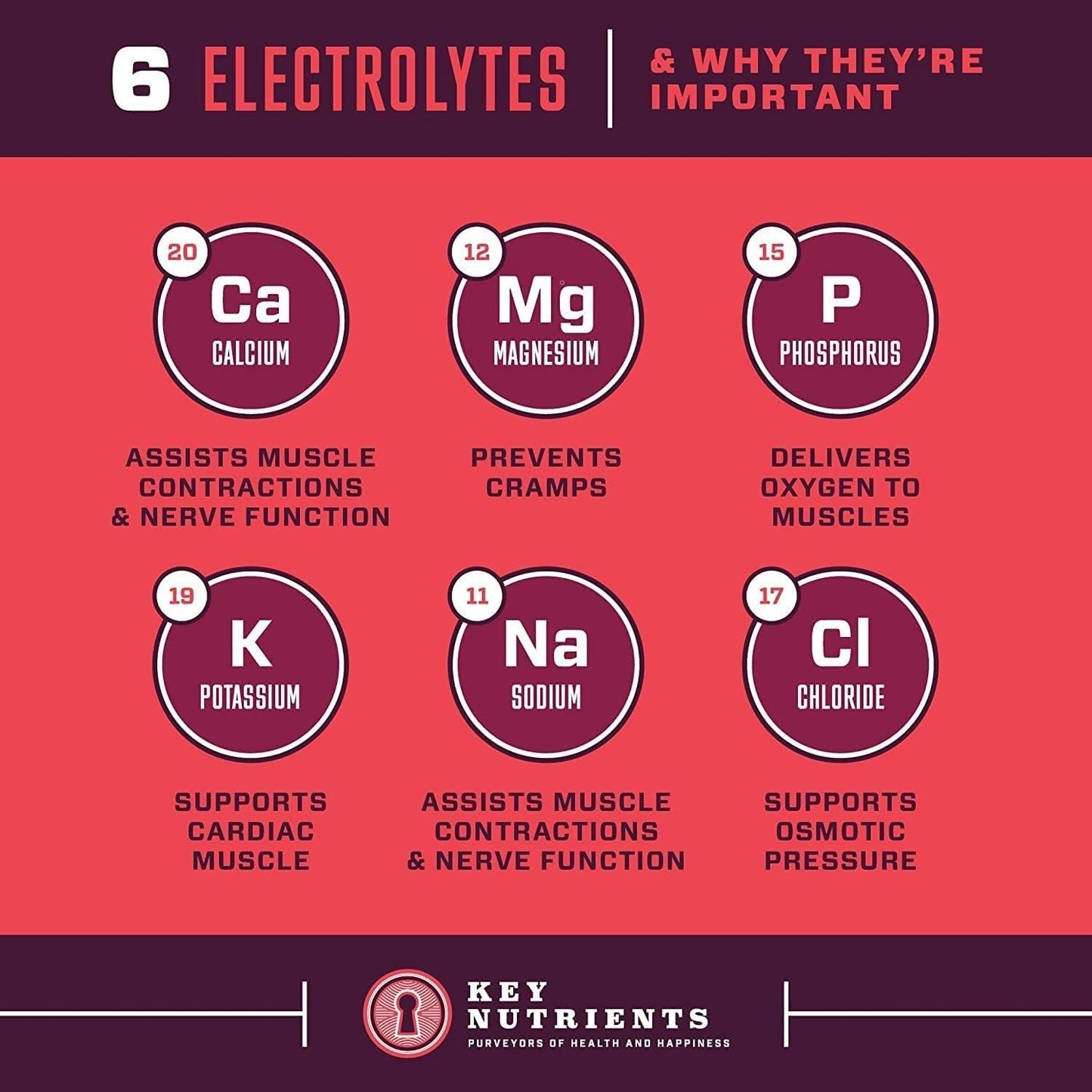 KEY NUTRIENTS Electrolytes Powder No Sugar - Juicy Strawberry-Kiwi Electrolyte Drink Mix - Hydration Powder - No Calories, Gluten Free - Powder and Packets (20, 40 or 90 Servings)