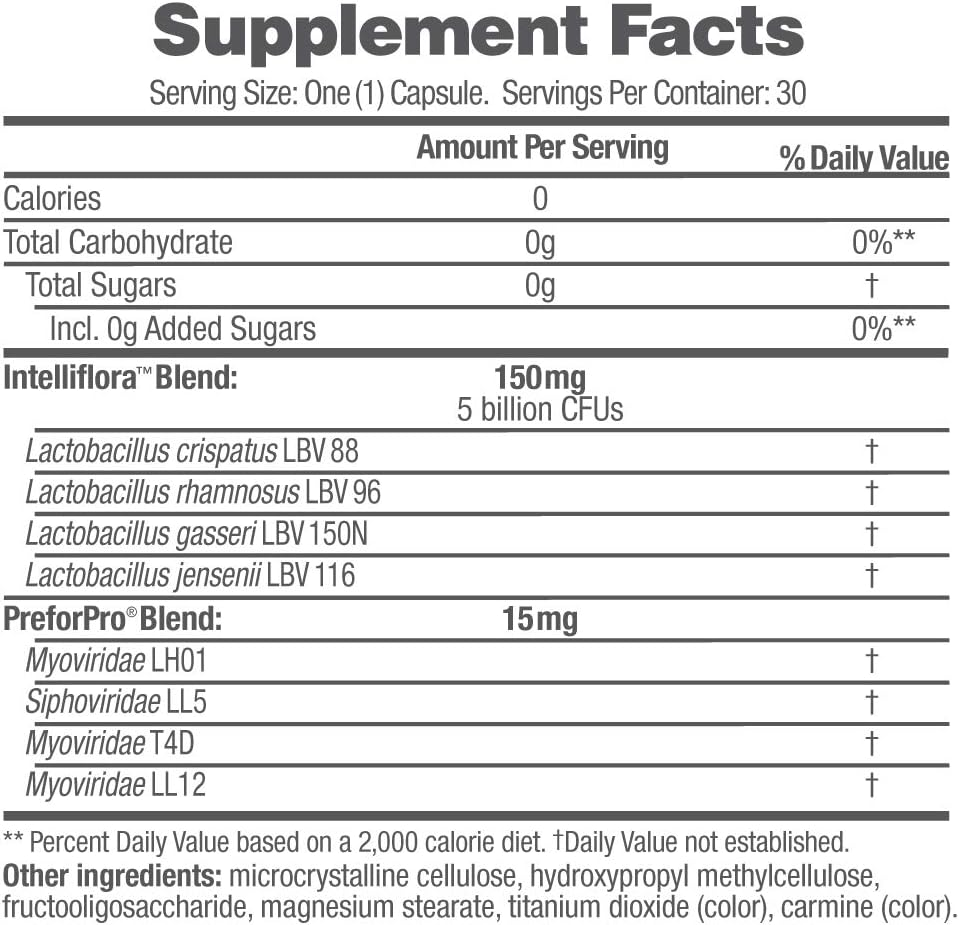 AZO Dual Protection, Urinary + Vaginal Support, Prebiotics and Probiotics for Women*, Starts Working Within 24 Hours, Non-GMO, 30 Count AZO