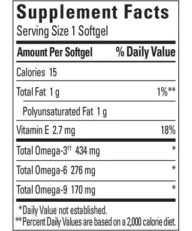 Nature Made Triple Omega 3-6-9, 150 Softgels Value Size, Omega Supplement For Heart Health Nature Made