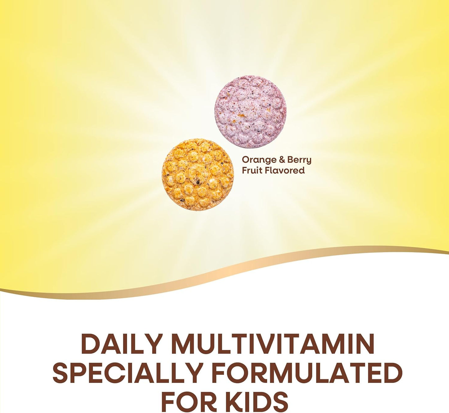 Nature's Way Alive Kids Chewable Multivitamin, Gluten Free, 120 Chewable Tablets