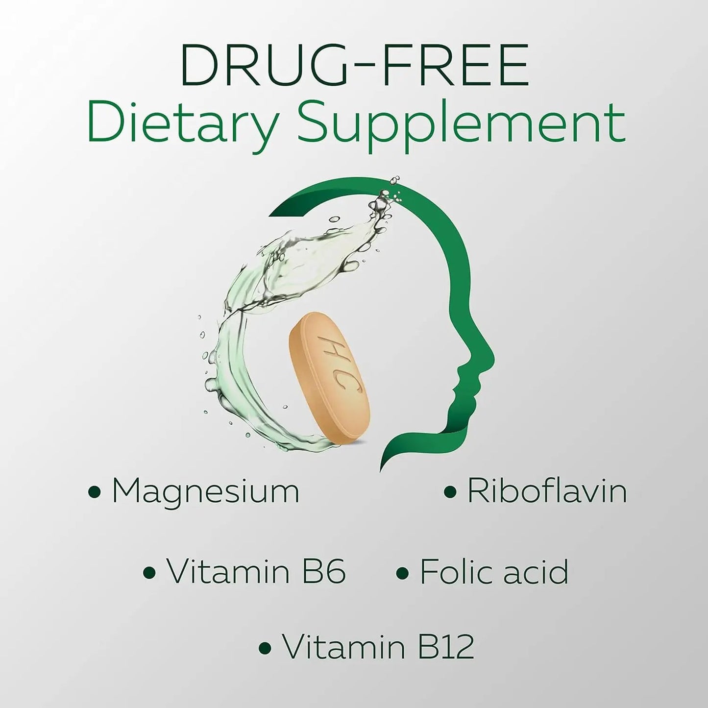 Head Care Proactive Health From Excedrin Dietary Supplement to Support Head Health and Comfort Daily - 110 Count Excedrin