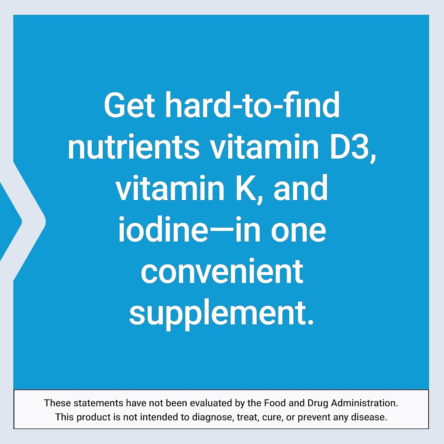 Life Extension Vitamins D and K with Sea-Iodine 60 capsules