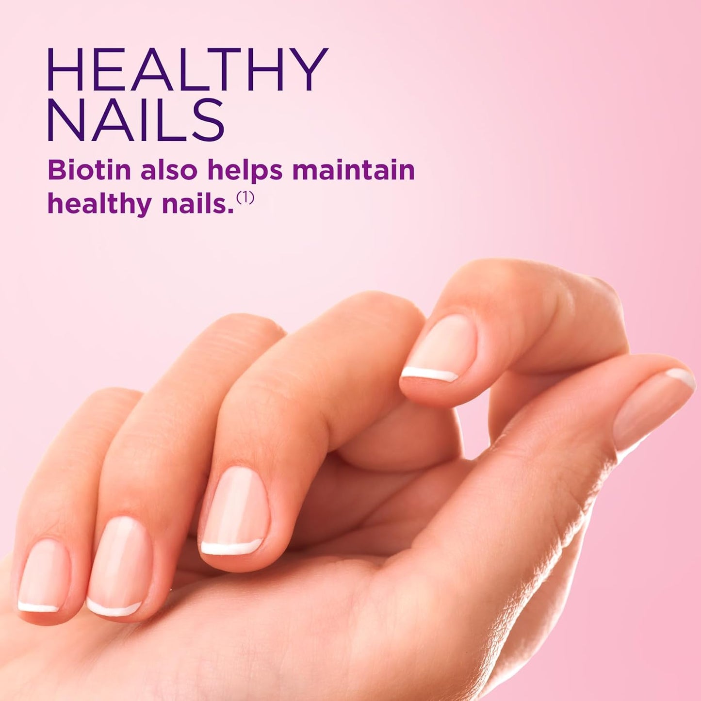 Nature's Bounty Optimal Solutions Hair, Skin& Nails.,2500 mcg, 80 Ct