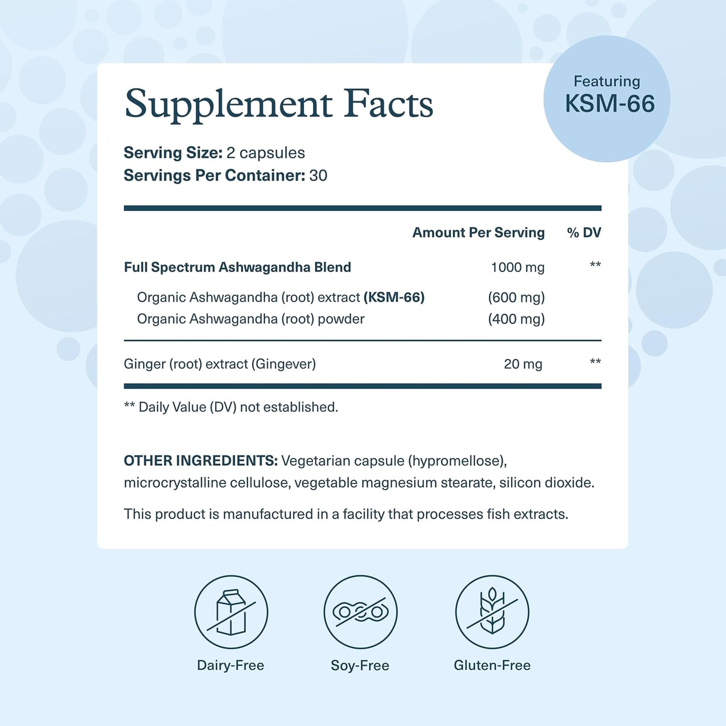Youtheory Ashwagandha - 1,000 mg - Stress Support Supplement - 60 Vegetarian Capsules Youtheory